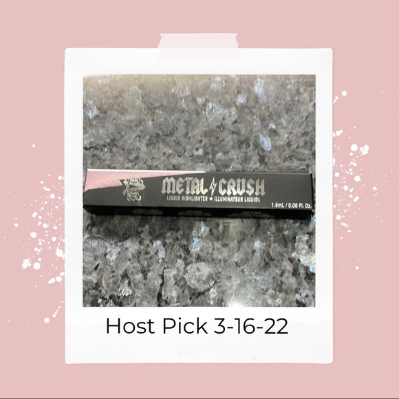 Kat Von D Other - 🎉3xHP🎉 Kat Von D Metal Crush liquid highlighter in Roseshock / New in Box